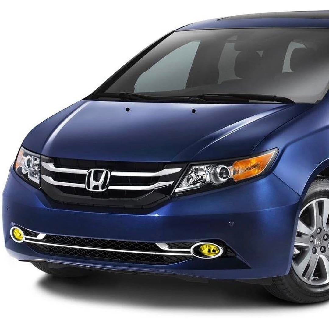 Amber Fog Lights With Switch Enhance visibility antiniebla con interruptor 14-16 Honda Odyssey, luz FL-ZTL-184-Am