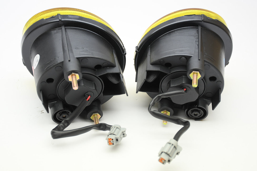 Front Bumper Amber Fog Lights Enhance visibility 02-03 Nissan Maxima, parachoques delantero luz antiniebla ámbar FL-ZTL-166-AM