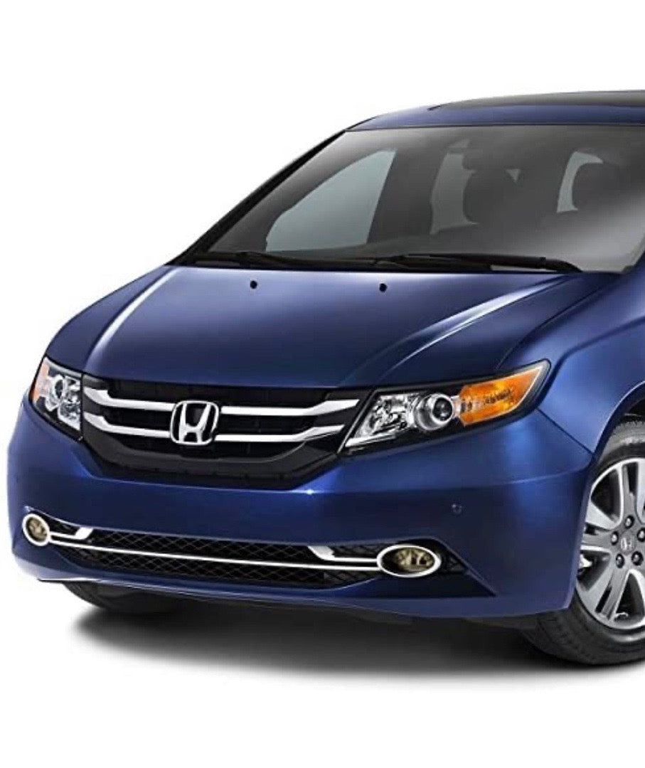 Smoked Fog Lights With Switch Driver & Passenger Side Enhance visibility for 14-16 Honda Odyssey Fl-ztl-184-sm