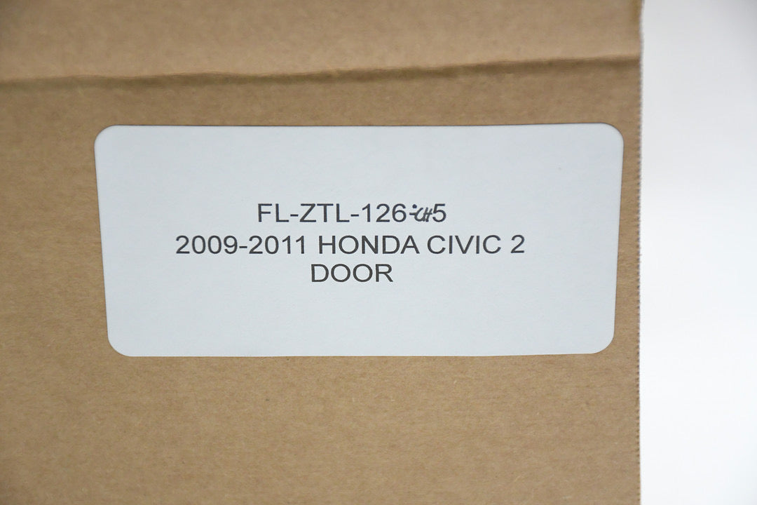 Chrome Fog Light Enhanced visibility luz antiniebla cromado 09-11 Honda Civic 2-Door FL-ZTL-126-CH