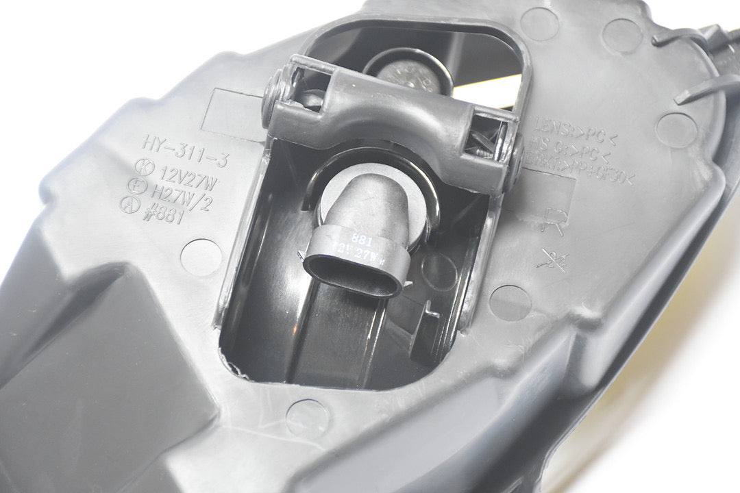 Amber Fog Lights With Switch for 10-12 Hyundai Genesis Coupe luz antiniebla ámbar con interruptor FL-ZTL-130-AM