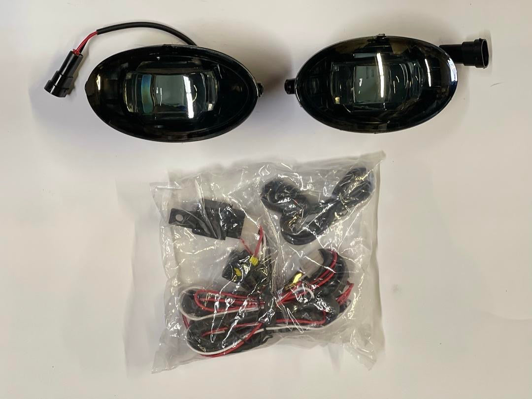 front bumper fog light parachoques delantero luz antiniebla ahumado 9-13 honda civic 08-11 accord 14-17 odyssey FL-ZTL-255-SM
