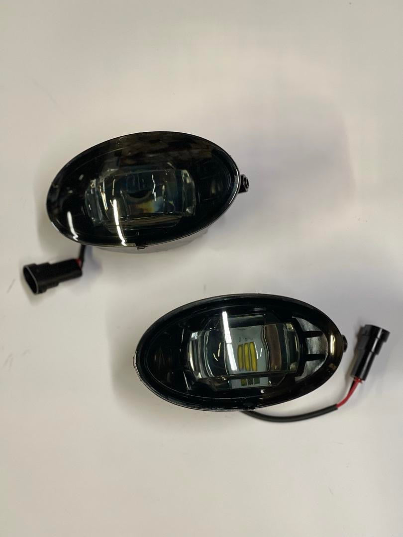 front bumper fog light parachoques delantero luz antiniebla ahumado 9-13 honda civic 08-11 accord 14-17 odyssey FL-ZTL-255-SM