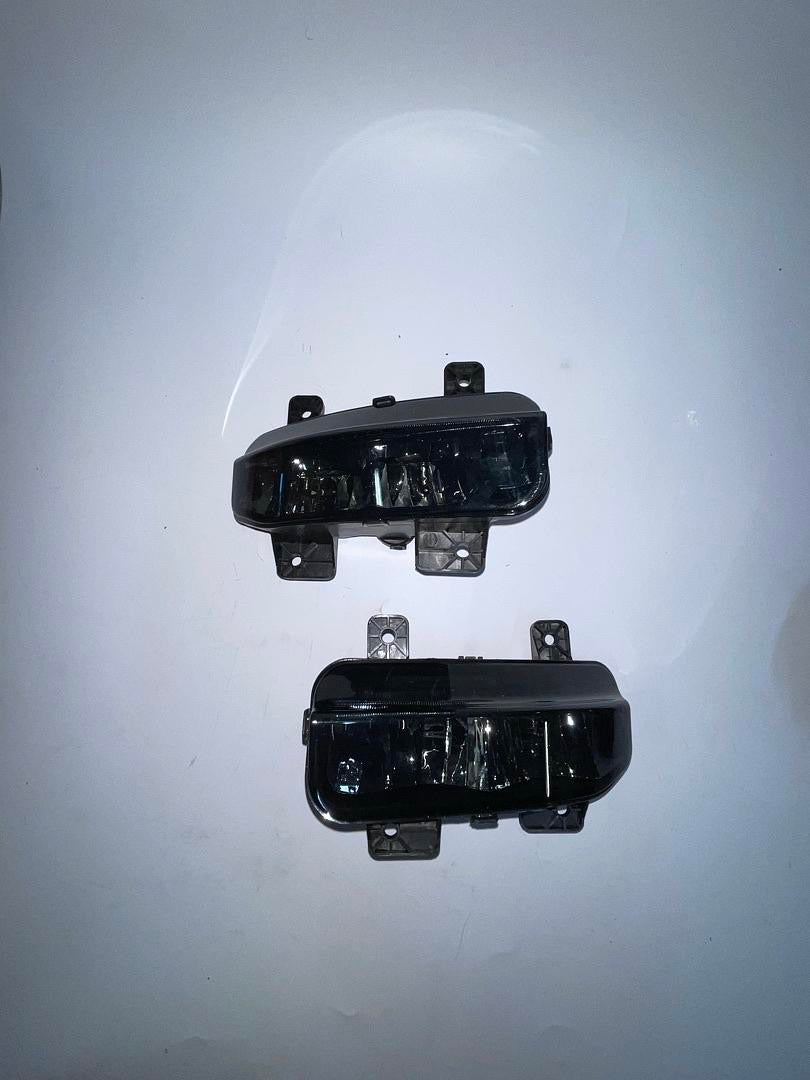 Pair of Chrome Smoked Lens LED Fog Lights Compatible with 2019-2022 Ram 1500 FL-ZTL-350-SM