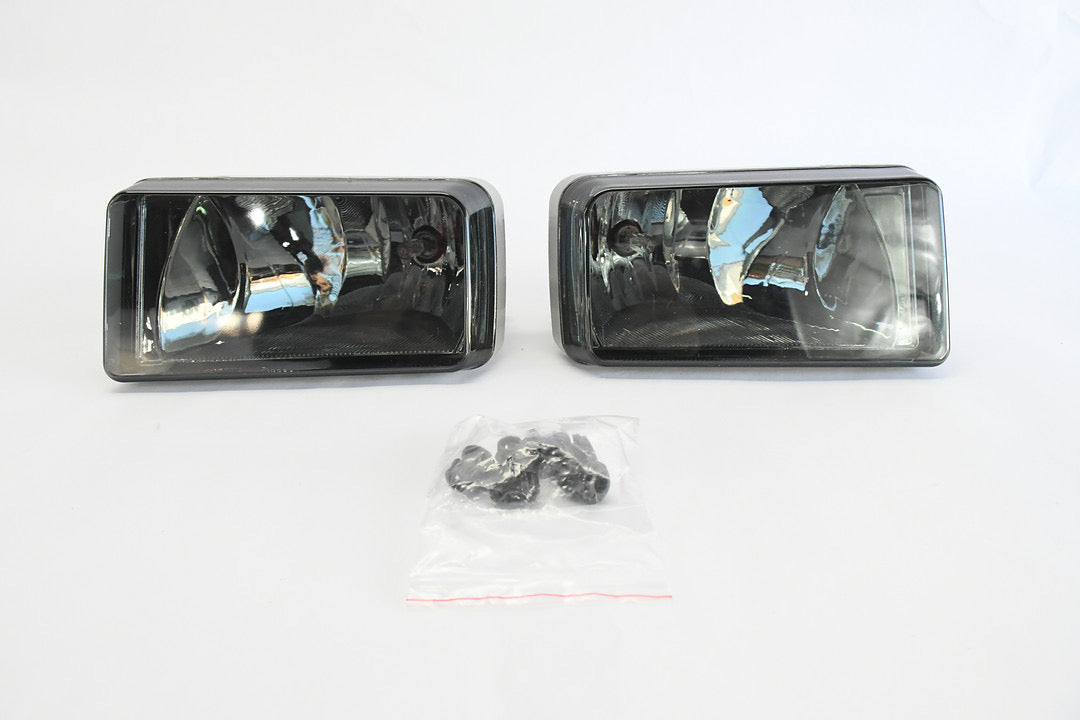 Front bumper smoked fog lights for 07-14 Chevy Silverado gmc Sierra suburban Tahoe Yukon 07-08 Escalade Luces antiniebla para brisa ahumados