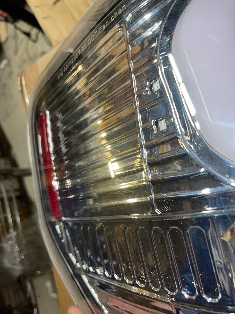 09-14 FORD F-150 LED 3D TAIL LIGHTS CHROME CLEAR