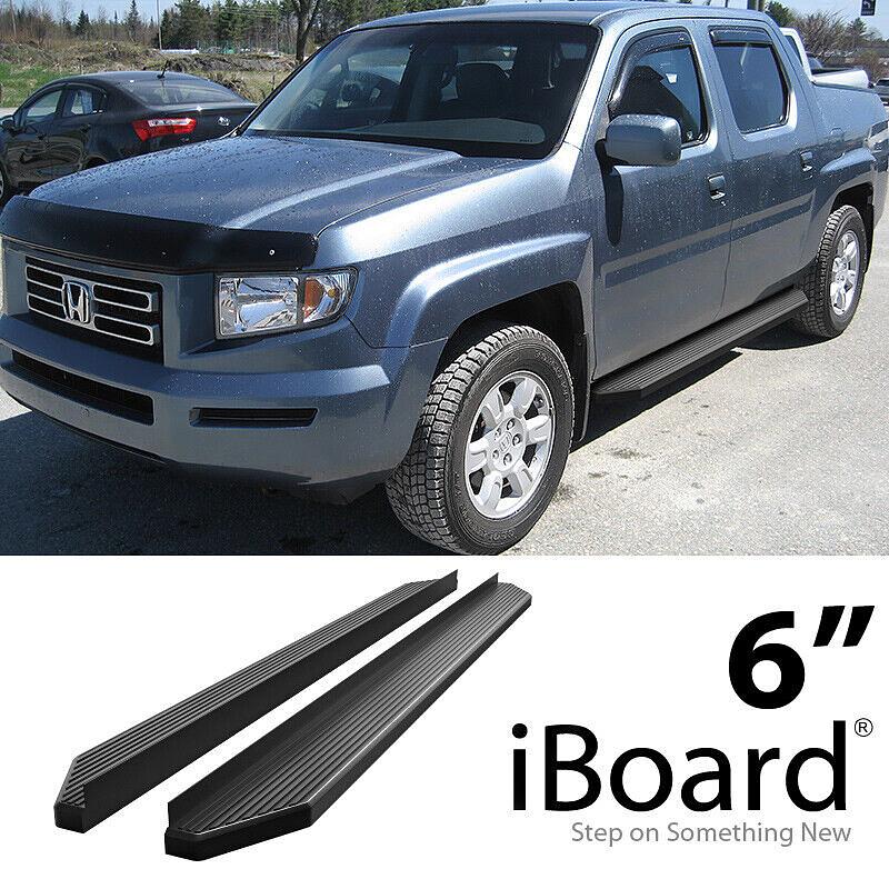 06-14 Honda Ridgeline crew cab black 6inch with lip