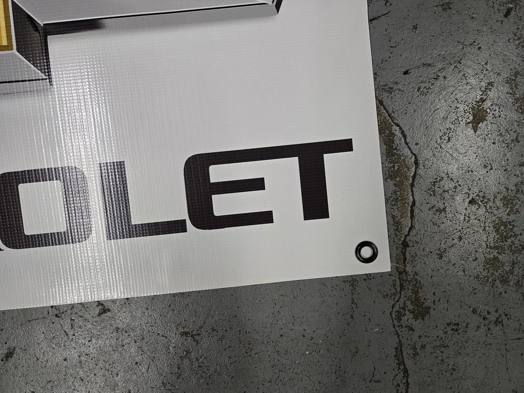 Chevrolet Banner Poster