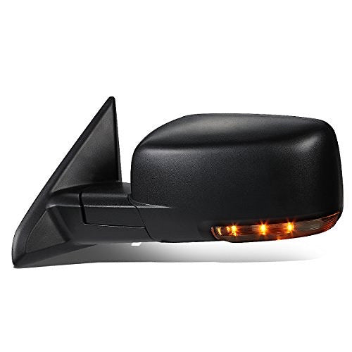 TWM-037-OE-T888-BK 09-16 Dodge Ram 1500 Heated Defroster Mirror with LED Signal / Black