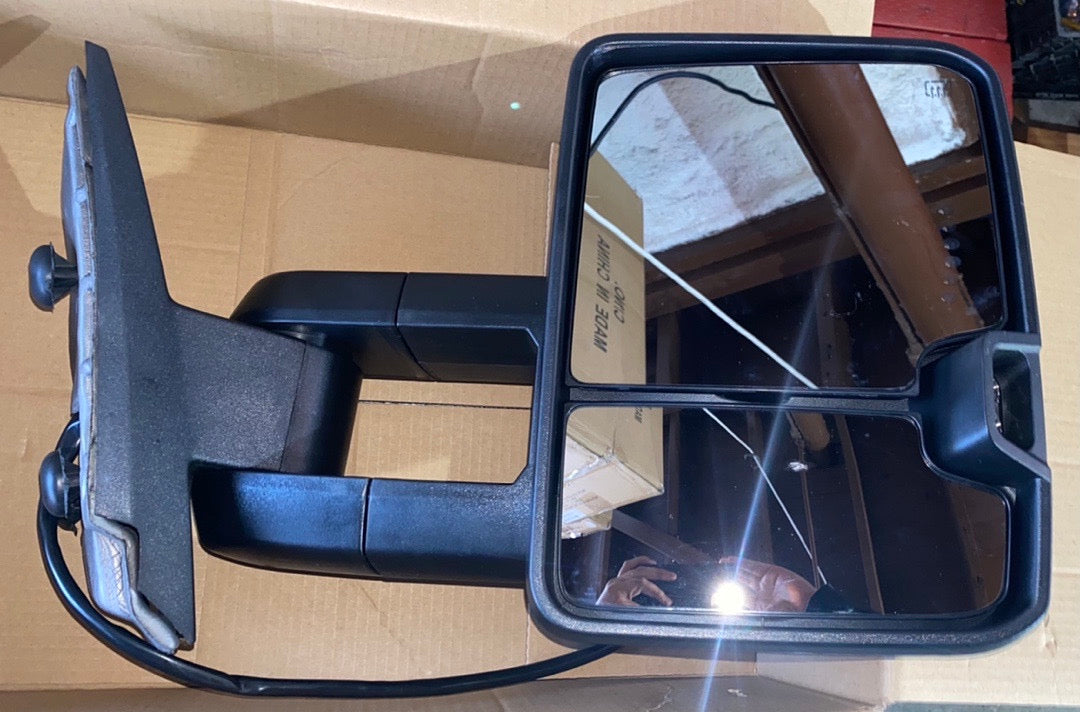 07-13 Chevy silverado / Sierra Black LED Turn Signal Towing Mirrors