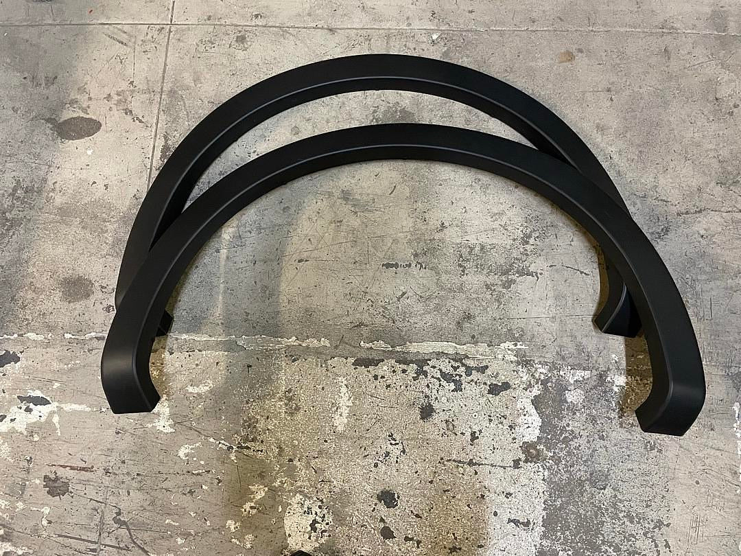 Fender Flares for 09-14 F-150 67" / 78.8" / 97.4" Styleside Beds, Matte Black 4pcs w/rivets bengala de guardabarros