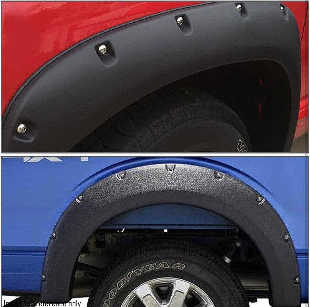 Fender flares for 11-16 Ford F-250 F-350 super duty 4 Pcs Pocket-Riveted Style Side Wheel bengala guardabarros