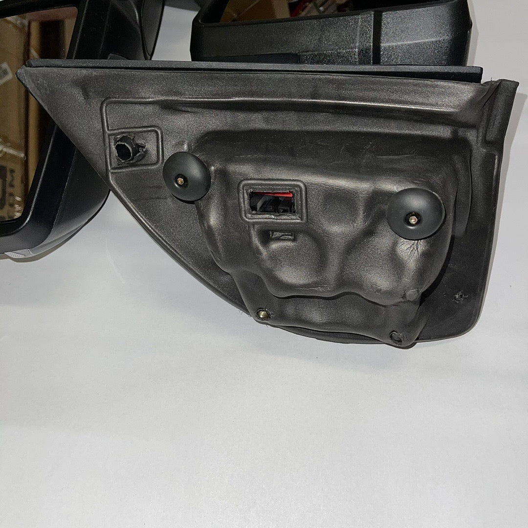 TWM-058-OE-T888-BK-CL 15-18 Ford F-150 black towing mirror powered/heated/signal/ puddle light