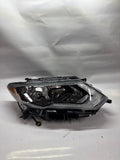 OEM-HL-0130-R Right Side Halogen/LED Headlight Compatible with 2017-2020 Rogue, Black Housing Amber Reflector