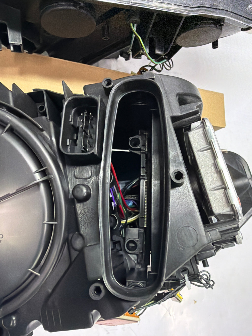 HL-3D-HD-F3213-T2-BK-ASIS 14-16 BMW 428I, 17-20 430I, 440I 3D Halo LED Projector Black Housing Clear Lens Headlights