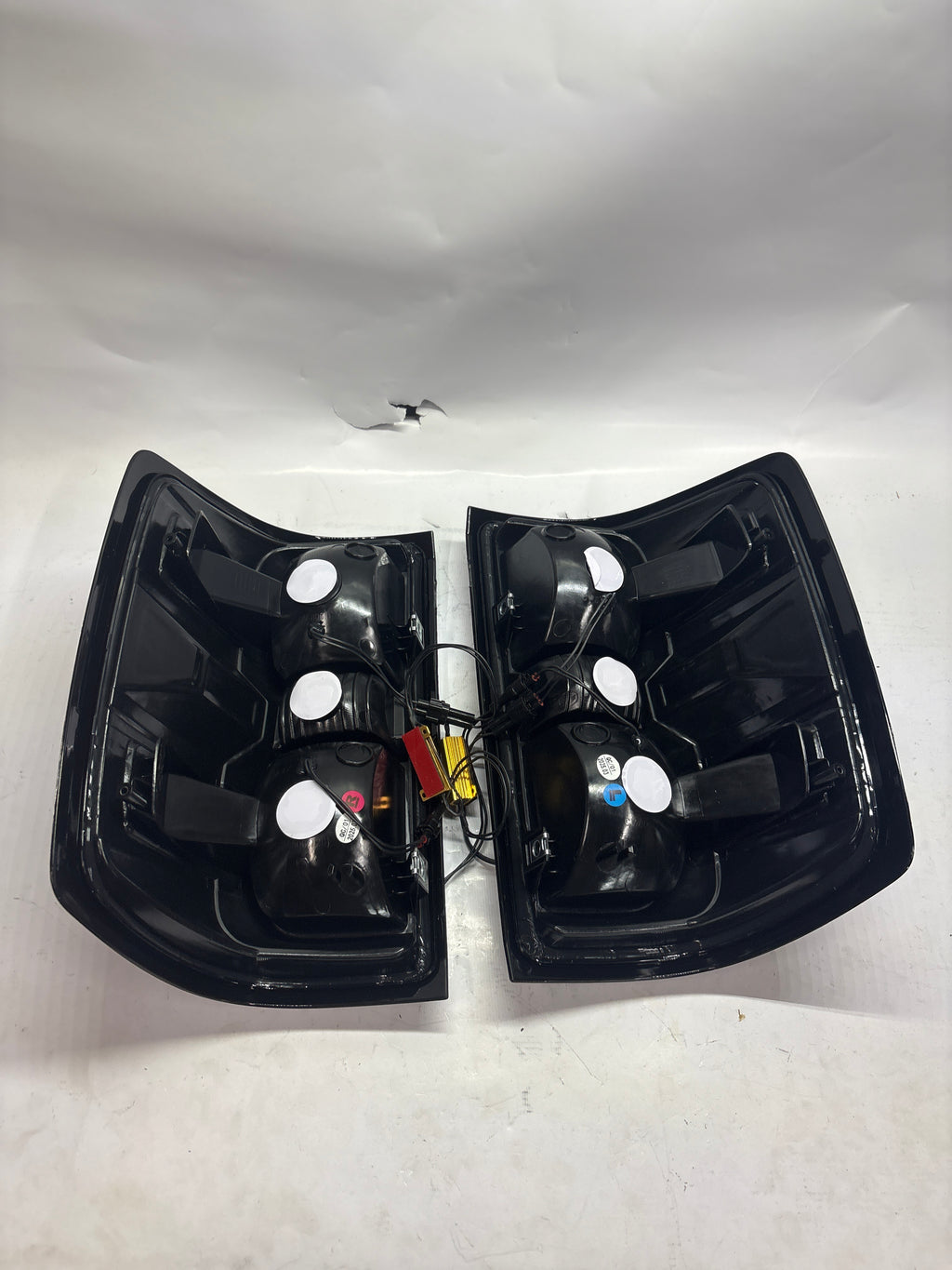 14-18 CHEVY SILVERADO 3D LED RED SMOKED TAIL LIGHTS