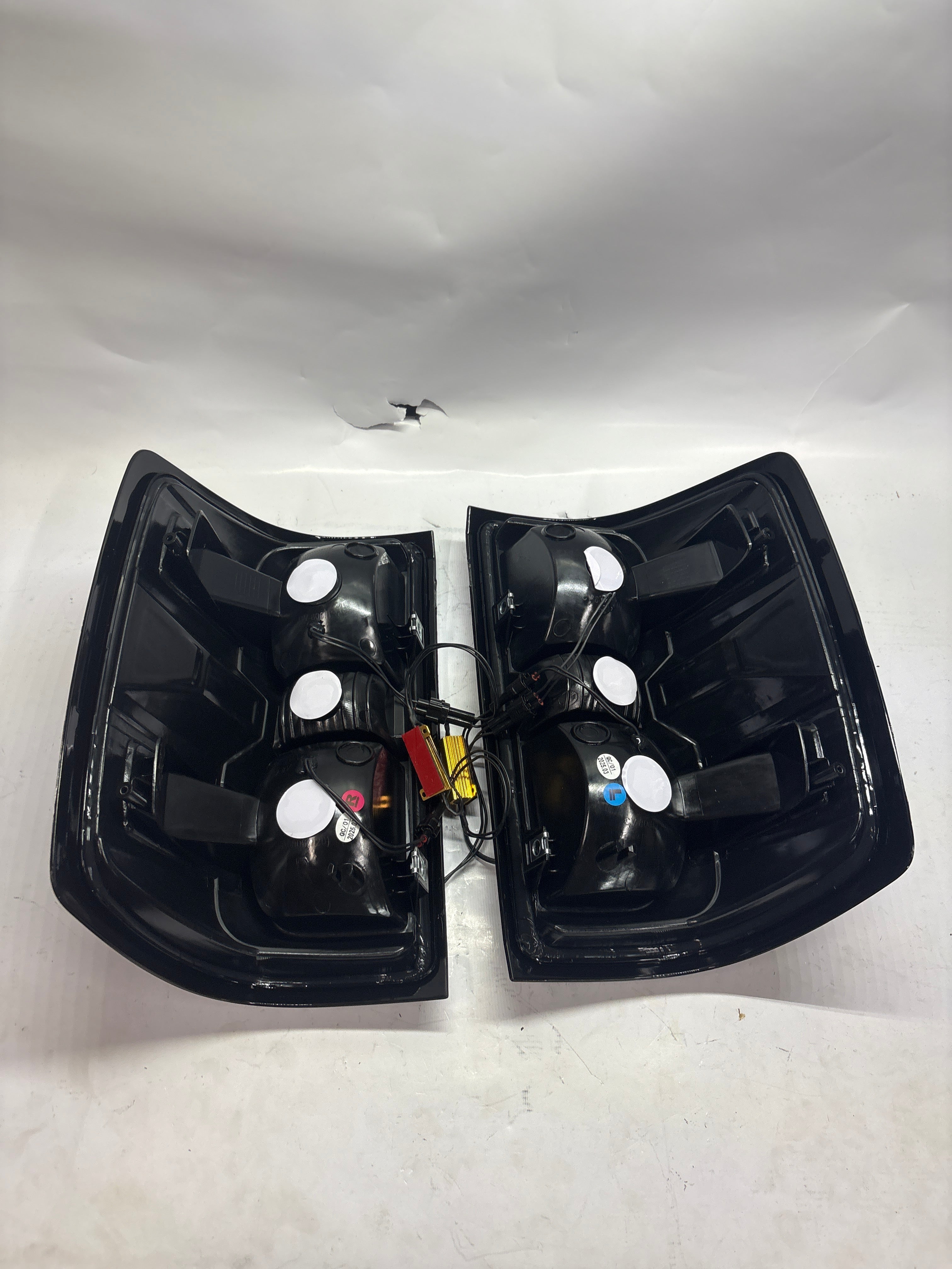 14-18 CHEVY SILVERADO 3D LED RED SMOKED TAIL LIGHTS
