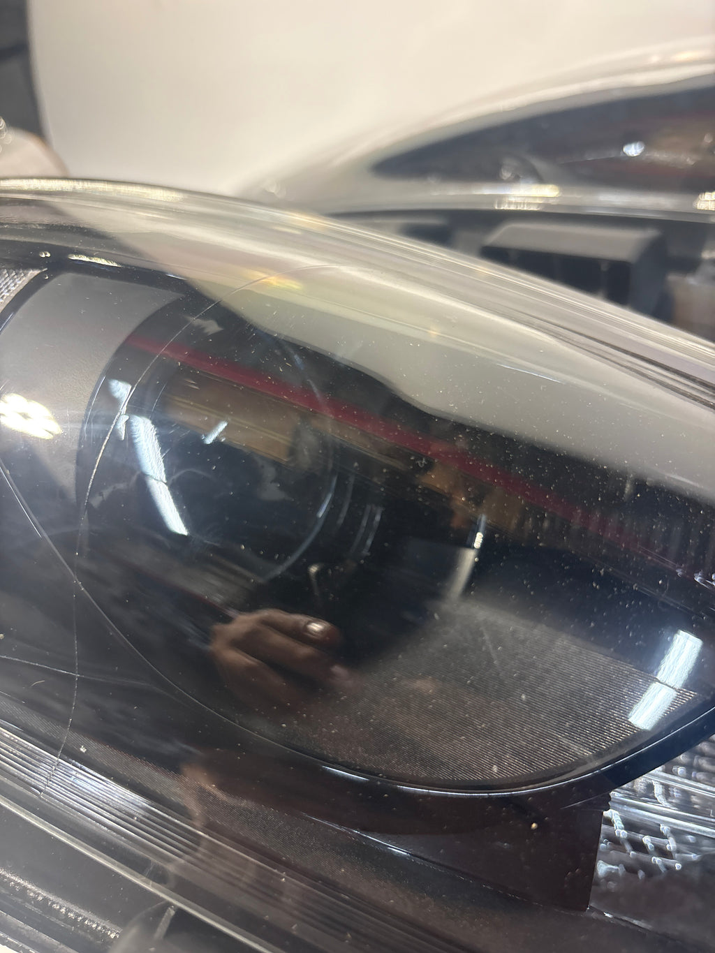 13-16 Dodge Dart Black Clear OE Style Headlights