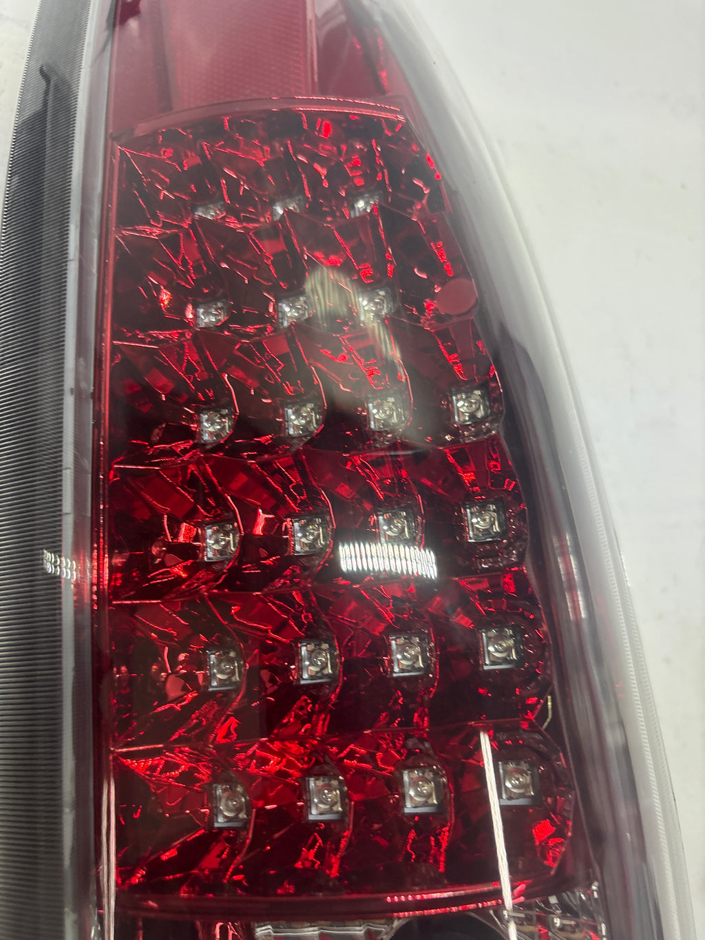 88-02 Chevy GMC C/K Series led taillights Red Housing Clear Lens