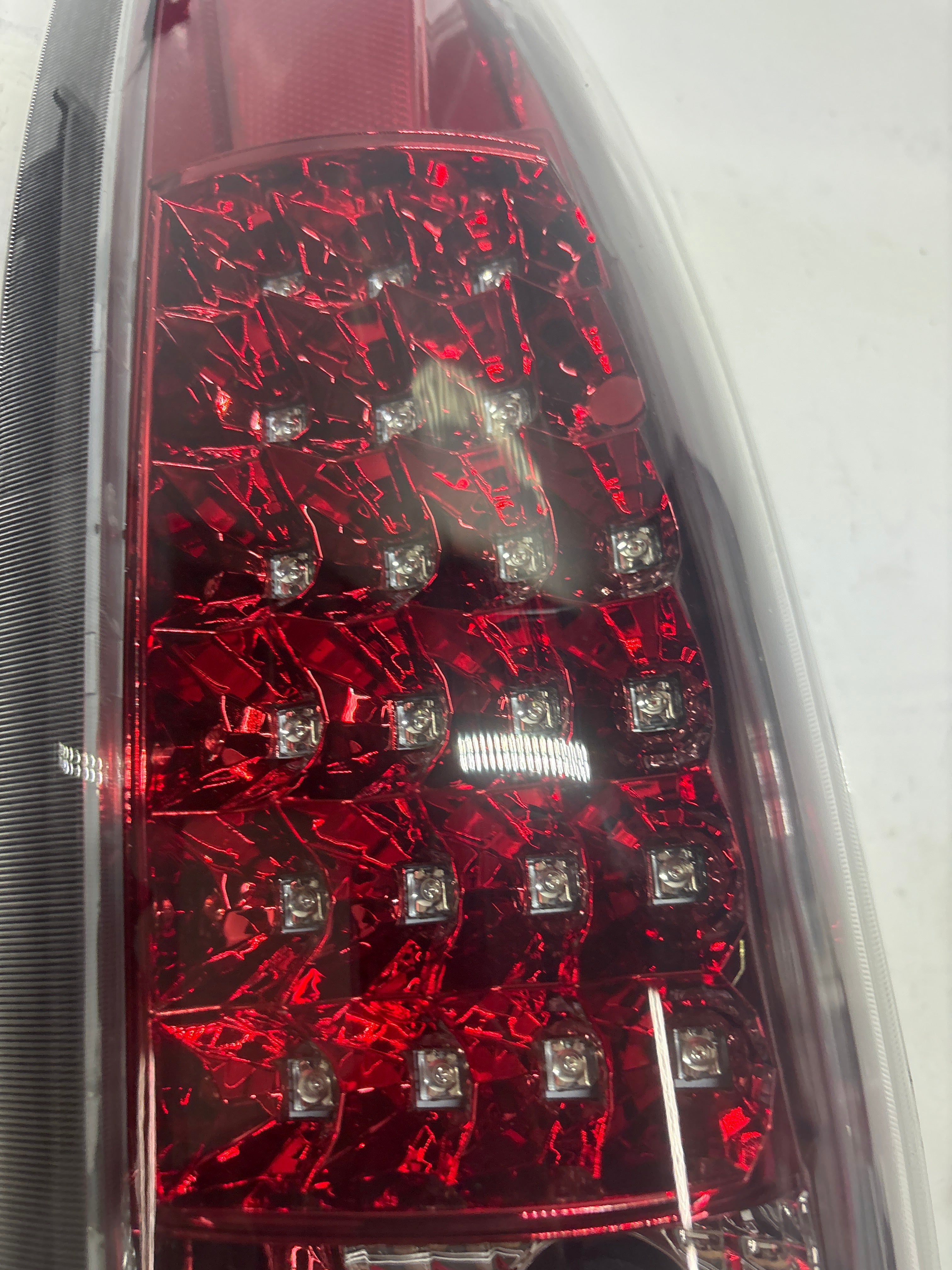 88-02 Chevy GMC C/K Series led taillights Red Housing Clear Lens