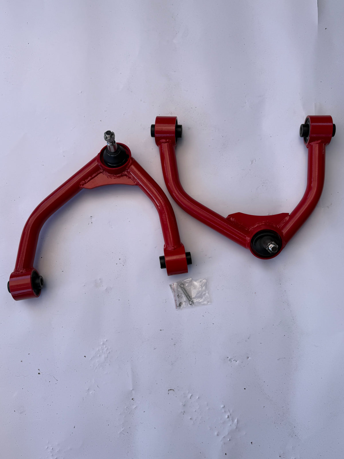 2015-2022 Chevy Colorado / GMC Canyon, Red Front Upper Control Arms with Ball Joint 2-4 inches