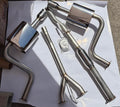 09–14 NISSAN MAXIMA CATBACK EXHAUST W/4” OD MUFFLER TIP STAINLESS STEEL WITH HARDWARE
