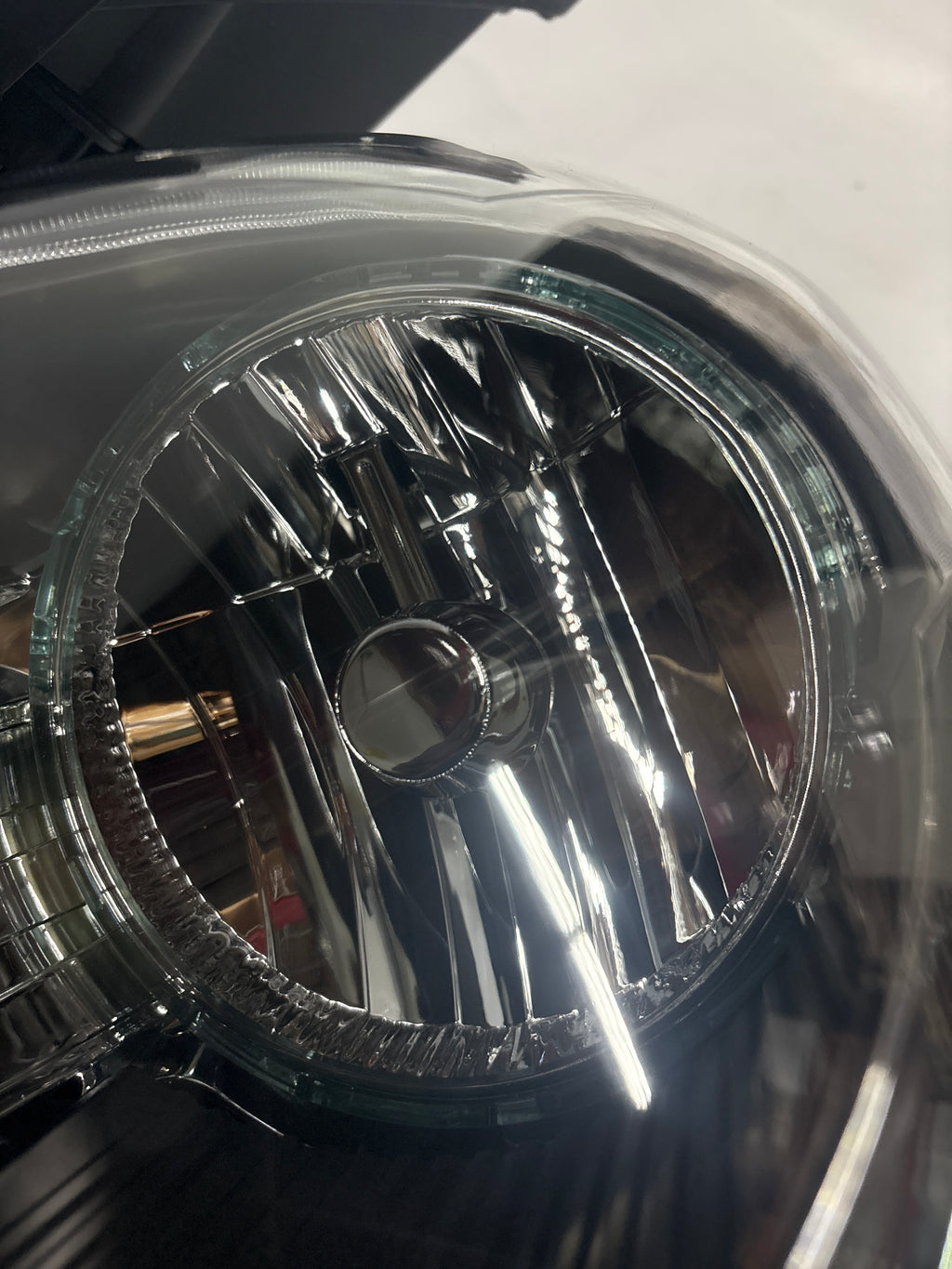 08-12 Chevy Malibu Black Clear Headlights