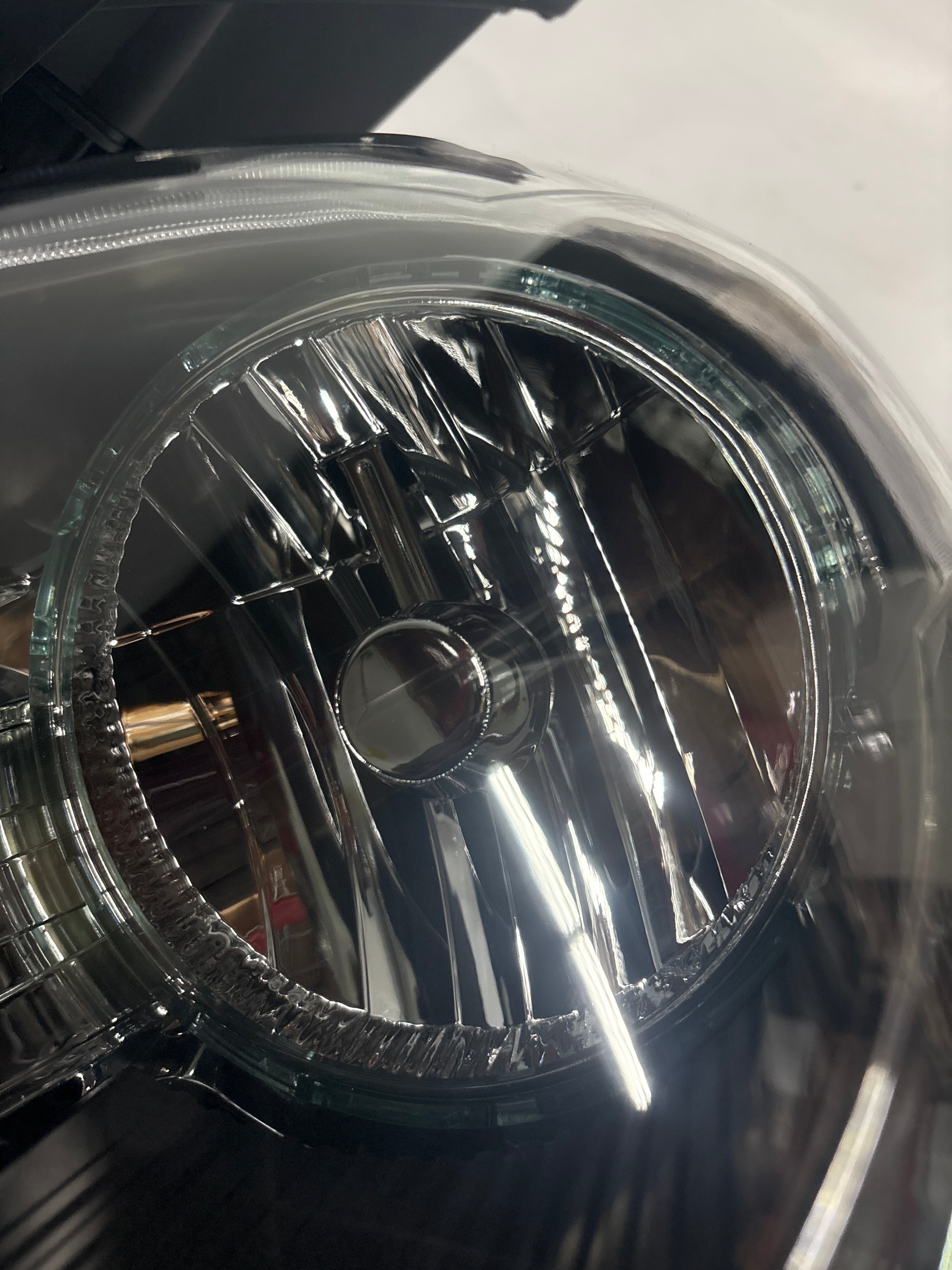 08-12 Chevy Malibu Black Clear Headlights