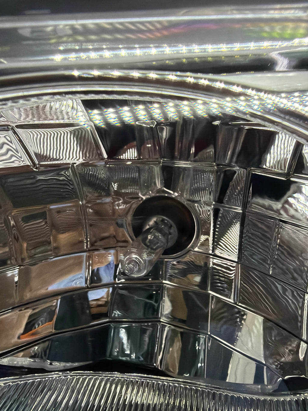 00-05 CHEVY IMPALA Chrome Amber Headlights