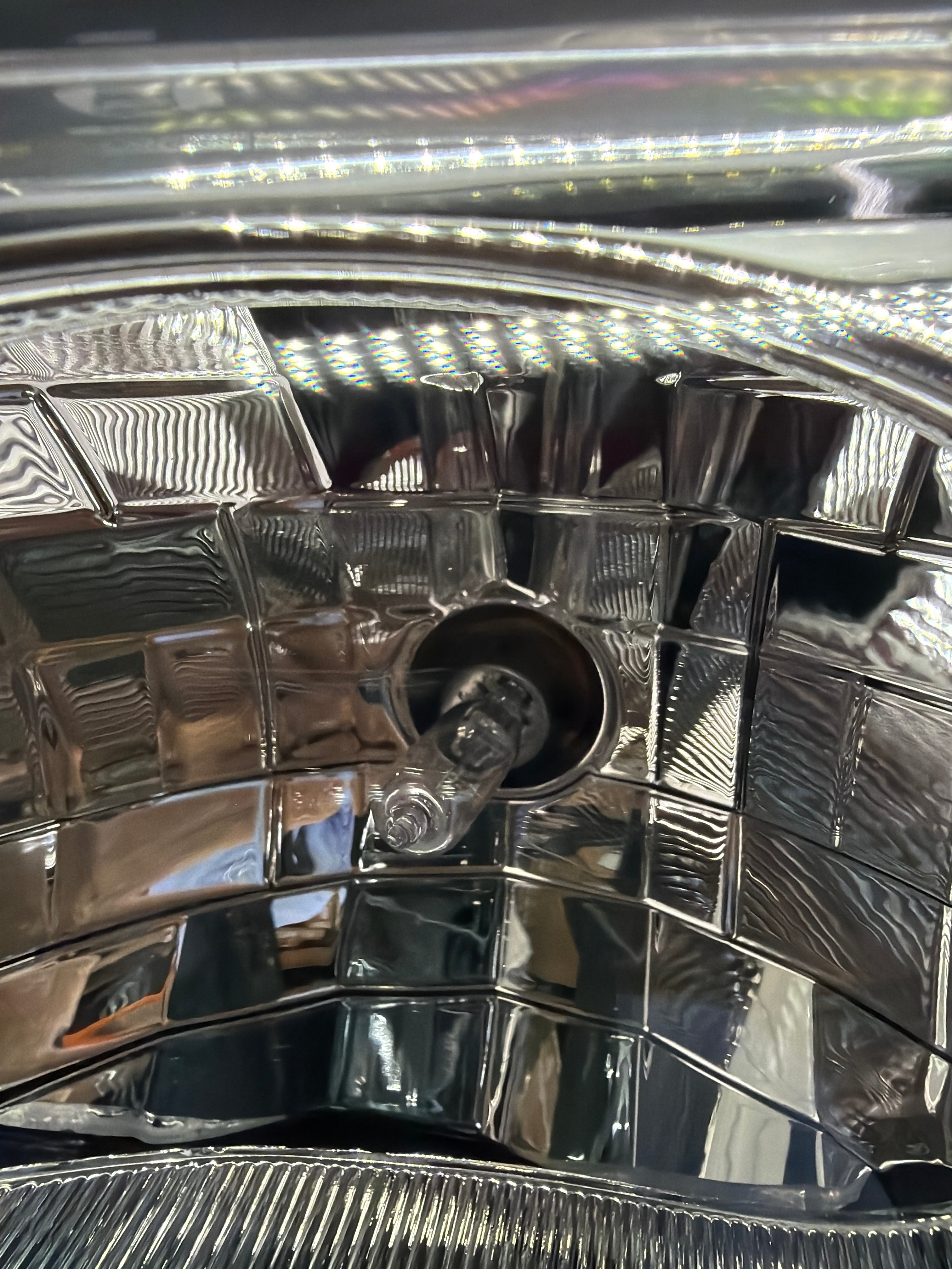 00-05 CHEVY IMPALA Chrome Amber Headlights