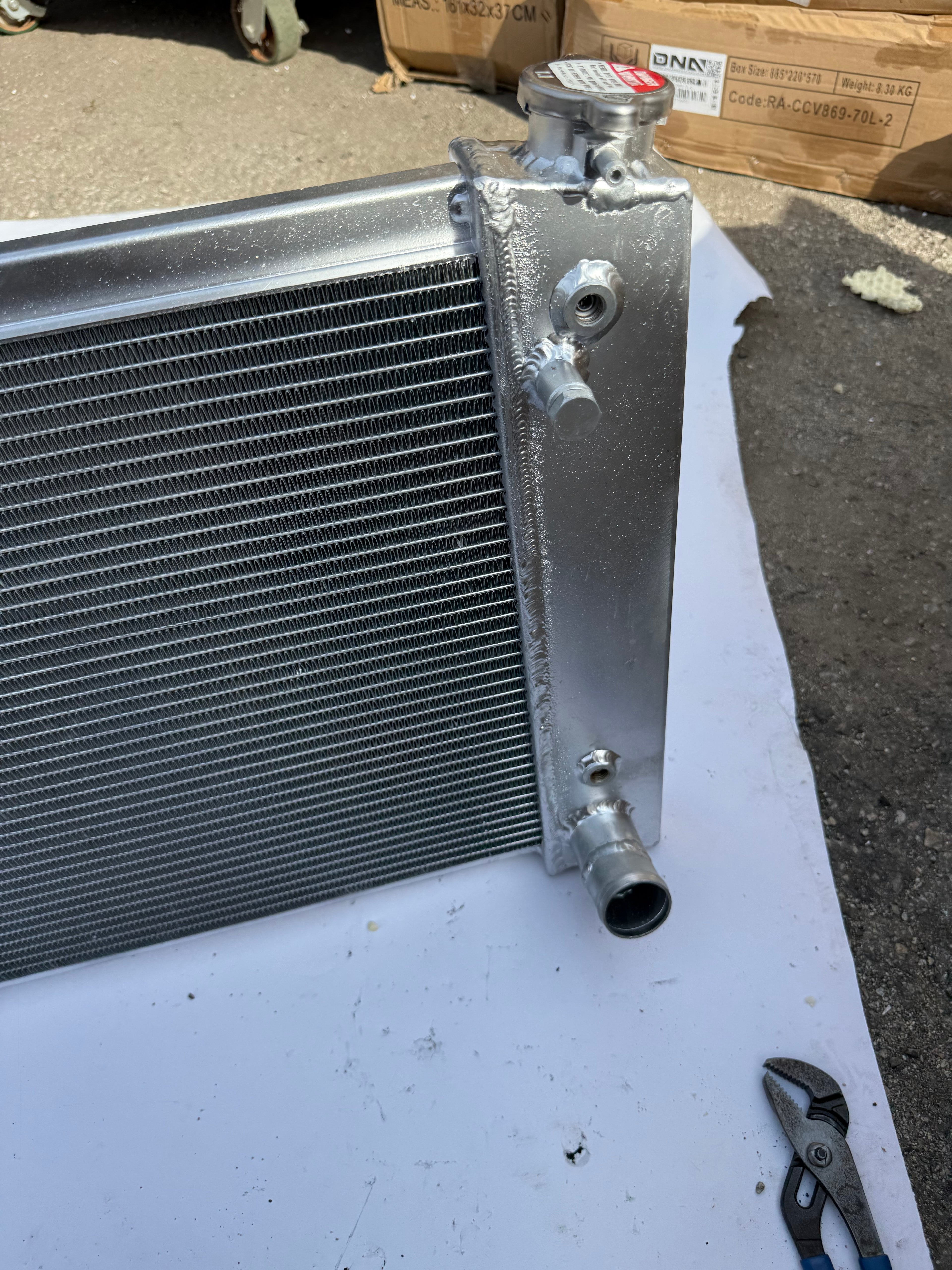 80-87 CHEVROLET EL CAMINO / 81-88 MONTE CARLO / 69-81 CHEVY CAMARO 3-ROW FULL  ALUMINUM RADIATOR RA-BUICK81-3
