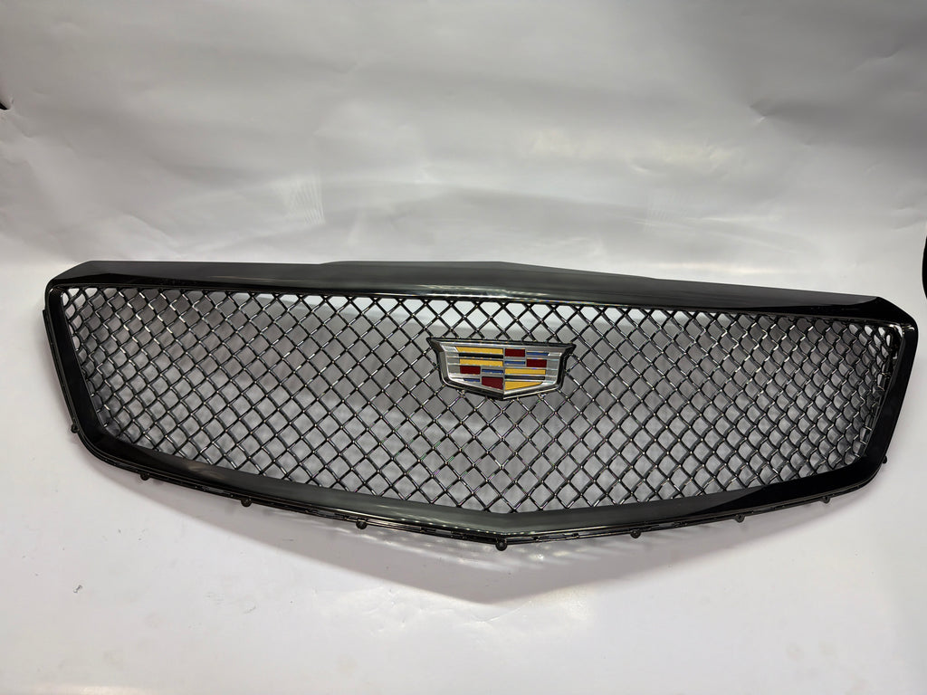 23332912 FITS CADILLAC CTS-V CTSV 2008-2014 FRONT UPPER+LOWER MAIN GRILLE - PAINTED BLACK