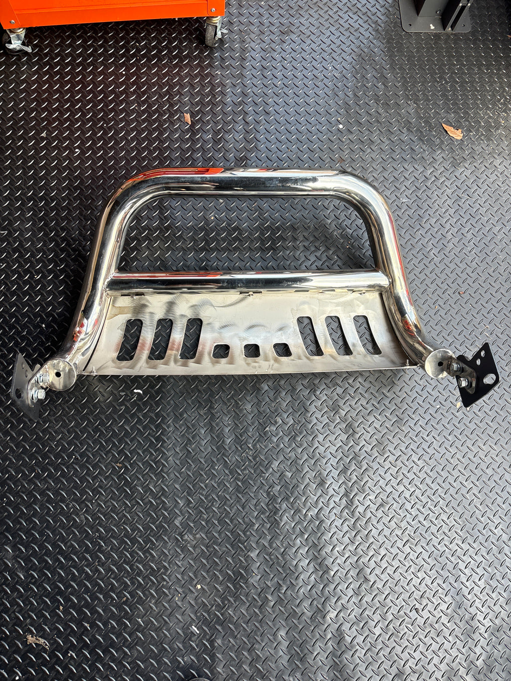 1994-2001 Dodge Ram 1500 3-Inch Chrome Bull Bar - BURB-022-SS No Hardware