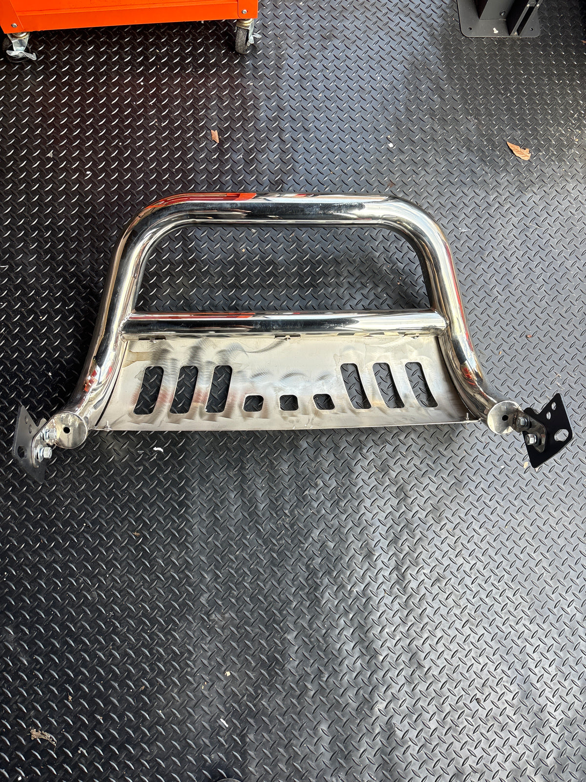 1994-2001 Dodge Ram 1500 3-Inch Chrome Bull Bar - BURB-022-SS No Hardware