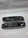 BL-CEGS03-SM-CL1 03-23 Chevrolet Express GMC Savana 1500 2500 3500 Turn Signal Parking Lights Smoked