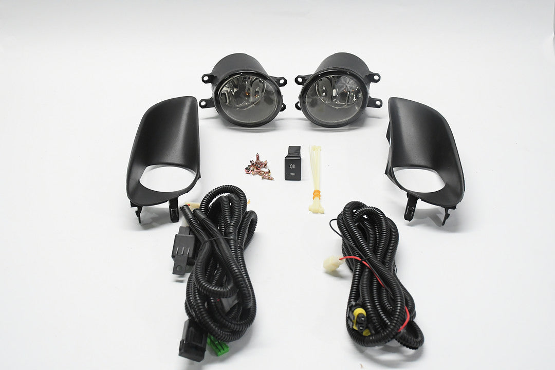 06-11 TOYOTA YARIS SMOKED FOG LIGHT LUZ ANTINIEBLA AHUMADO CON INTERRUPTOR FL-TYAR064D-SM