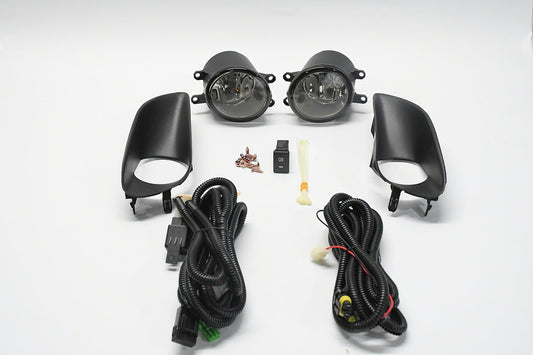 06-11 TOYOTA YARIS SMOKED FOG LIGHT LUZ ANTINIEBLA AHUMADO CON INTERRUPTOR FL-TYAR064D-SM
