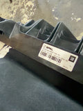 Actual GM 23412299 unit and identification label. Condition: unused with a broken tab; defect detail photo pending.