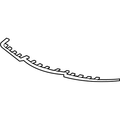 GM OEM 25896040 front lower bumper cover