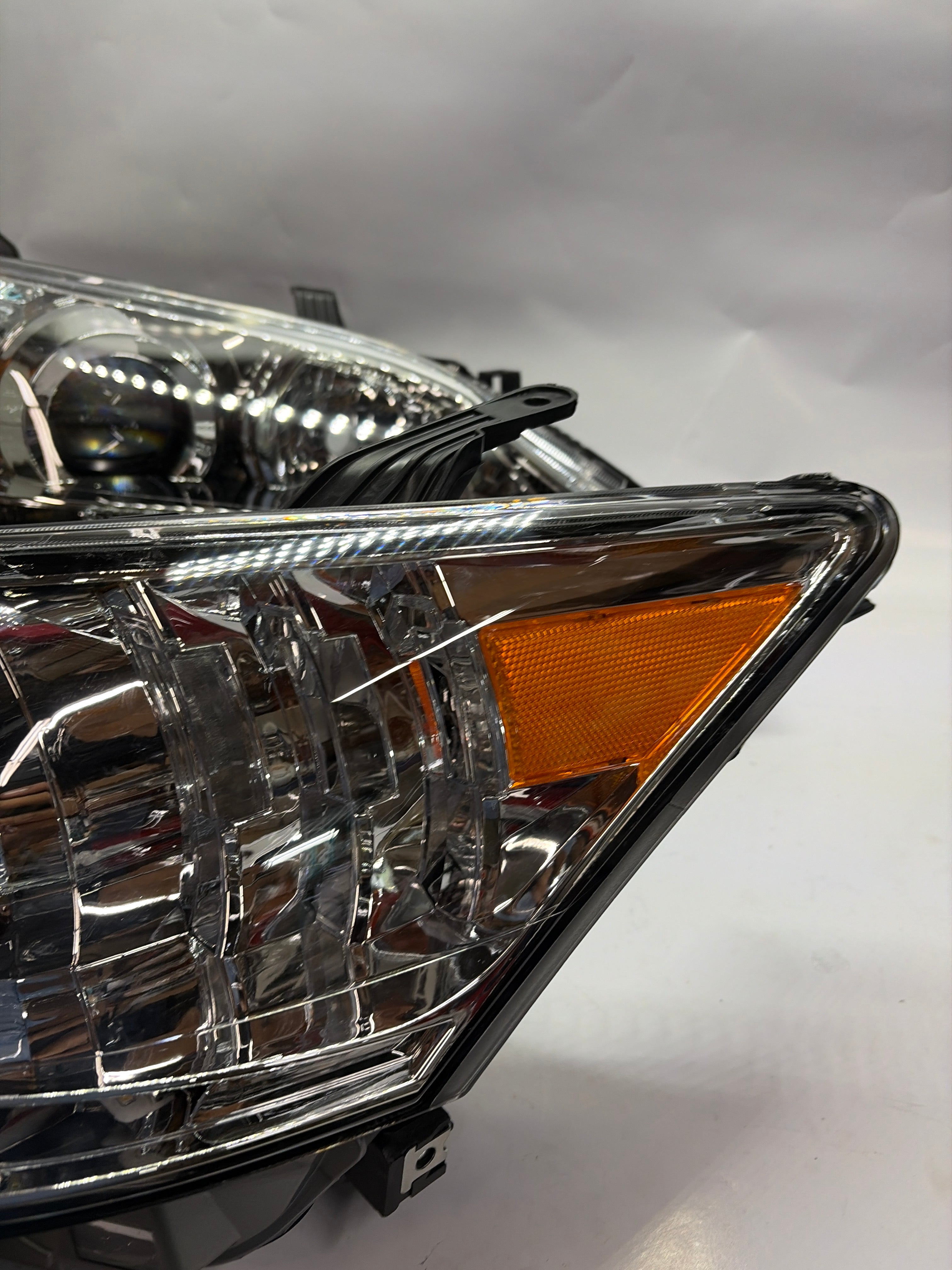 YAA-ES-2255-CH 10-12 Lexus es350 chrome amber headlights
