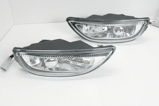 FRONT BUMPER FOG LIGHT DRIVER & PASSENGER SIDE ENHANCE VISIBILITY [COMPATIBLE WITH 01-02 COROLLA] FL-ZTL-206-CH