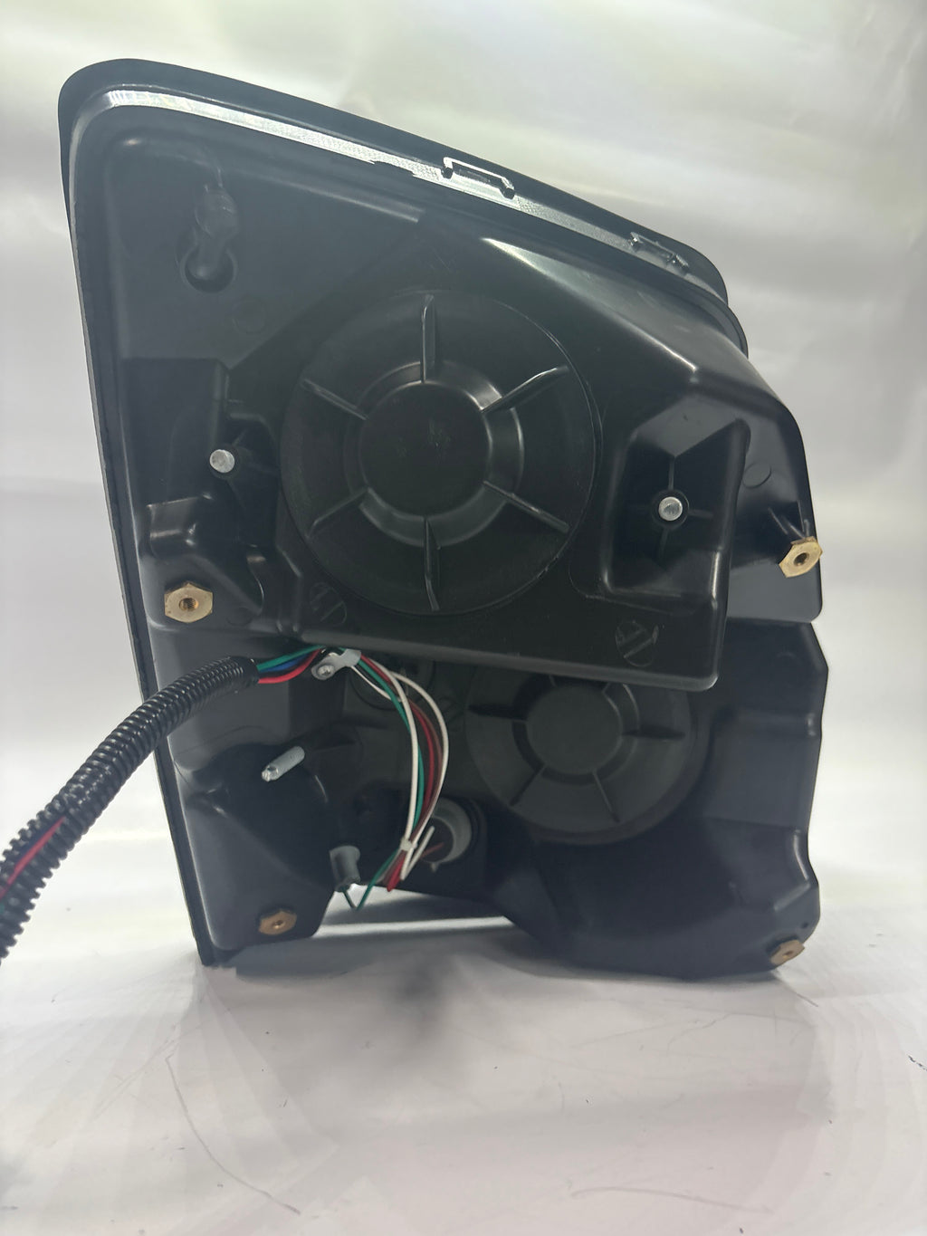 04-17 Volvo VNL Left Driver Side Black Amber Headlight