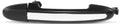 DNA MOTORING Rear Left/Right Outer Door Handle Compatible with 07-12 Hyundai Santa Fe, Black Chrome, OEM-DHO-01218