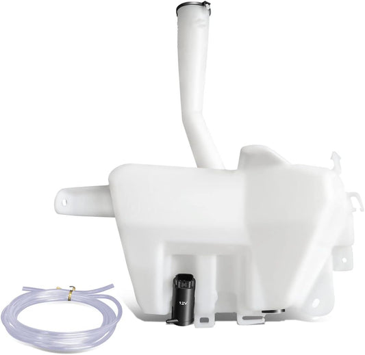 DNA Motoring OEM-WT-TO1288154 Factory Style Windshield Washer Fluid Reservoir W/Cap Tube & Pump Compatible with 2000-2006 Tundra Cold Climate Models
