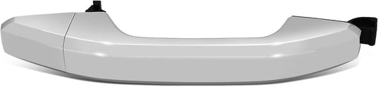 DNA MOTORING OEM-DHO-00484 Rear Left/Right Side Door Pull Handle Compatible with 2014-2018 Silverado/Sierra 1500 Crew Cab, Chrome