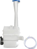 DNA Motoring OEM-WT-HY1288102 Factory Style Windshield Washer Fluid Reservoir w/Pump & Cap Compatible with 2007-2010 Elantra w/o Fluid Level Sensor