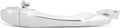 DNA MOTORING Manija de puerta exterior delantera derecha compatible con Nissan Altima 13-18 / 13-19 Pathfinder, sin orificio para llave, cromo, OEM-DHO-01345, 826403TA0A-1
