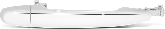 DNA MOTORING Rear Driver, Passenger Outer Door Handle Compatible with 03-09 Lexus GX470, 03-09 4Runner, 05-15 Tacoma, Chrome, OEM-DHO-01483