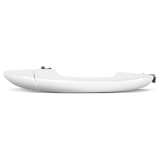DNA MOTORING Rear Right Outer Door Handle Compatible with 15-19 Hyundai Sonata, w/o Keyhole, Chrome, OEM-DHO-01190