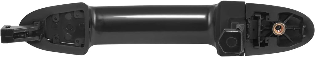 DNA MOTORING Rear Left/Right Outer Door Handle Compatible with 06-12 Hyundai Santa Fe, Primed Black, OEM-DHO-01221, 836522B000